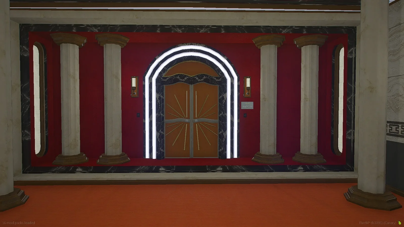 Entrée du Penthouse